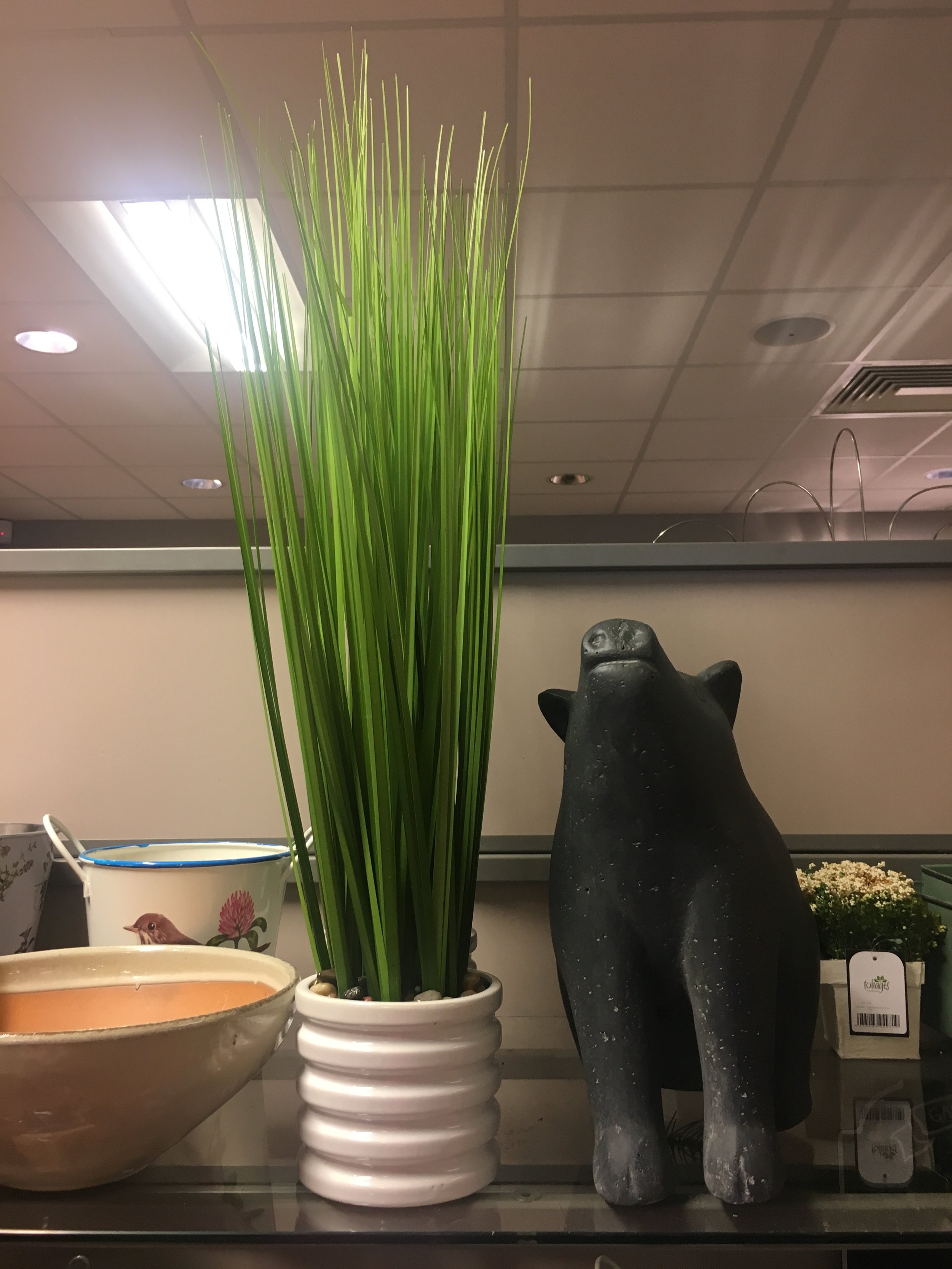 {INTERIOR DECOR} FAUX FOLIAGE AT HOMESENSE , IT'S OK TO FAKE IT