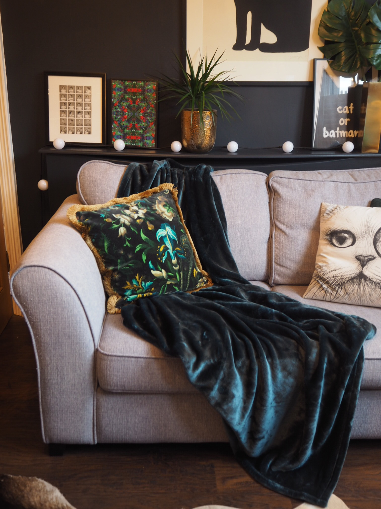 Cosy Autumn update with a plush throw from Wayfair 