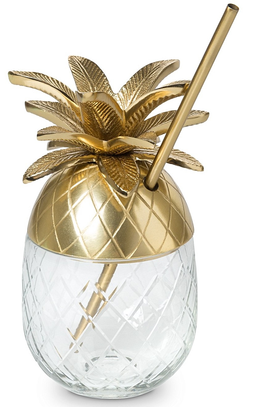 Pineapple gold cocktail cup £26