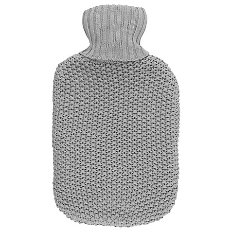 Grey hot water bottle £25