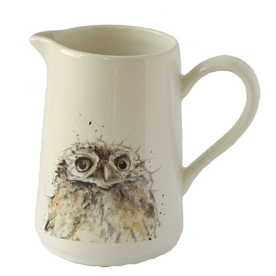 Owl stoneware jug £16