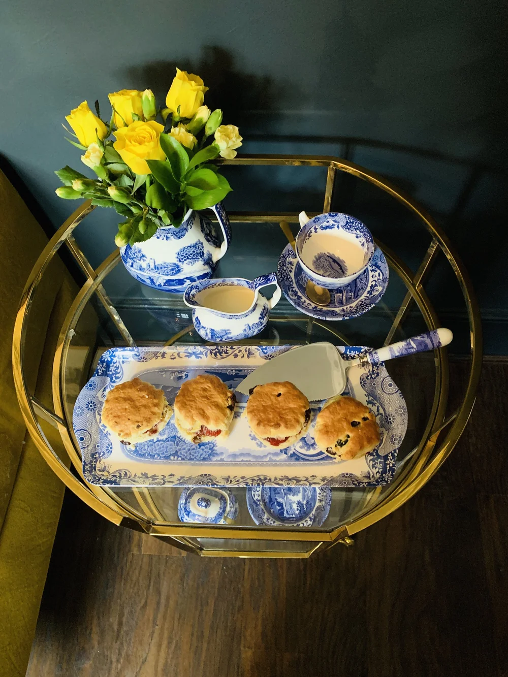 Spode Blue Italian Teapot Beverage Serveware Teapots