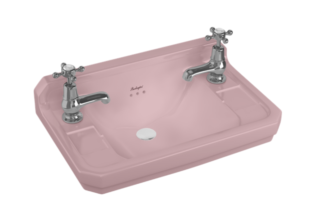 Bespoke Confetti Pink Edwardian 51cm Cloakroom Basin £399