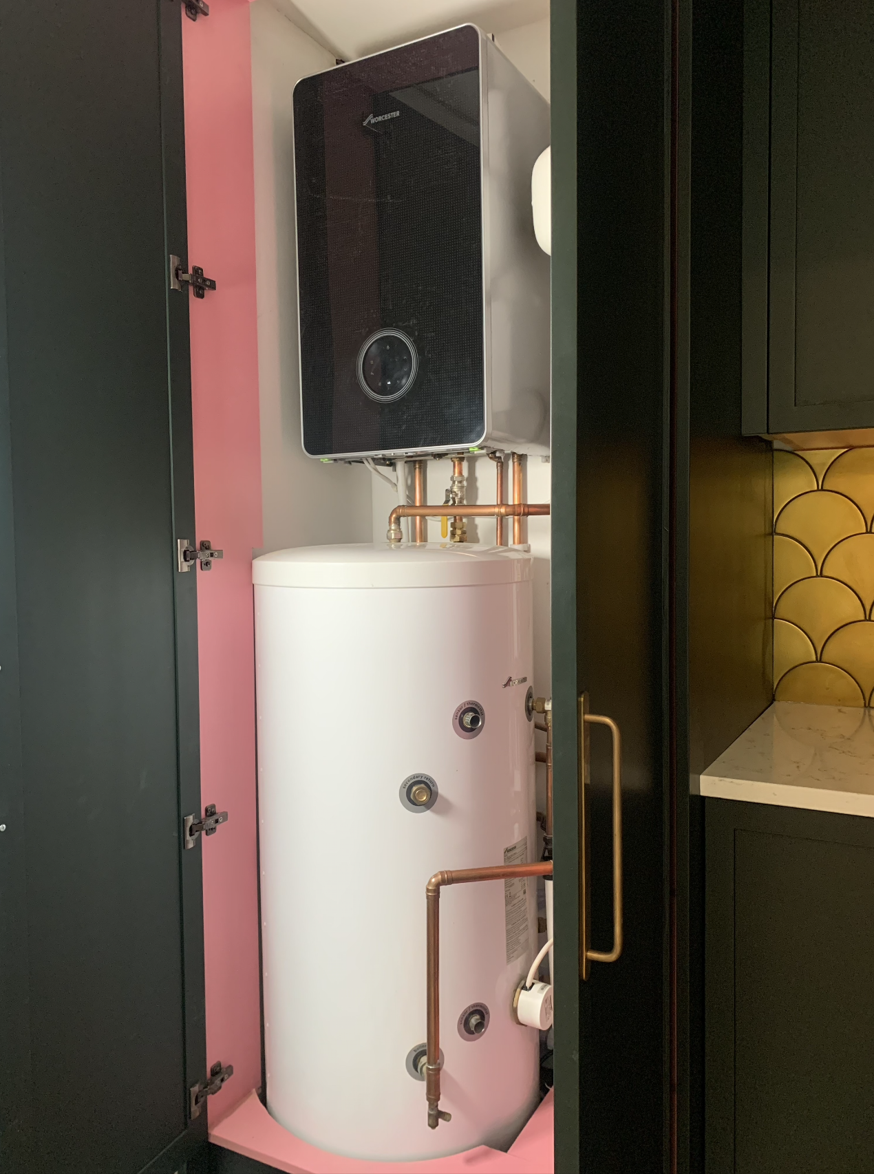 Worcester Bosch EasyControl Smart Thermostat Black – Boiler and Bath