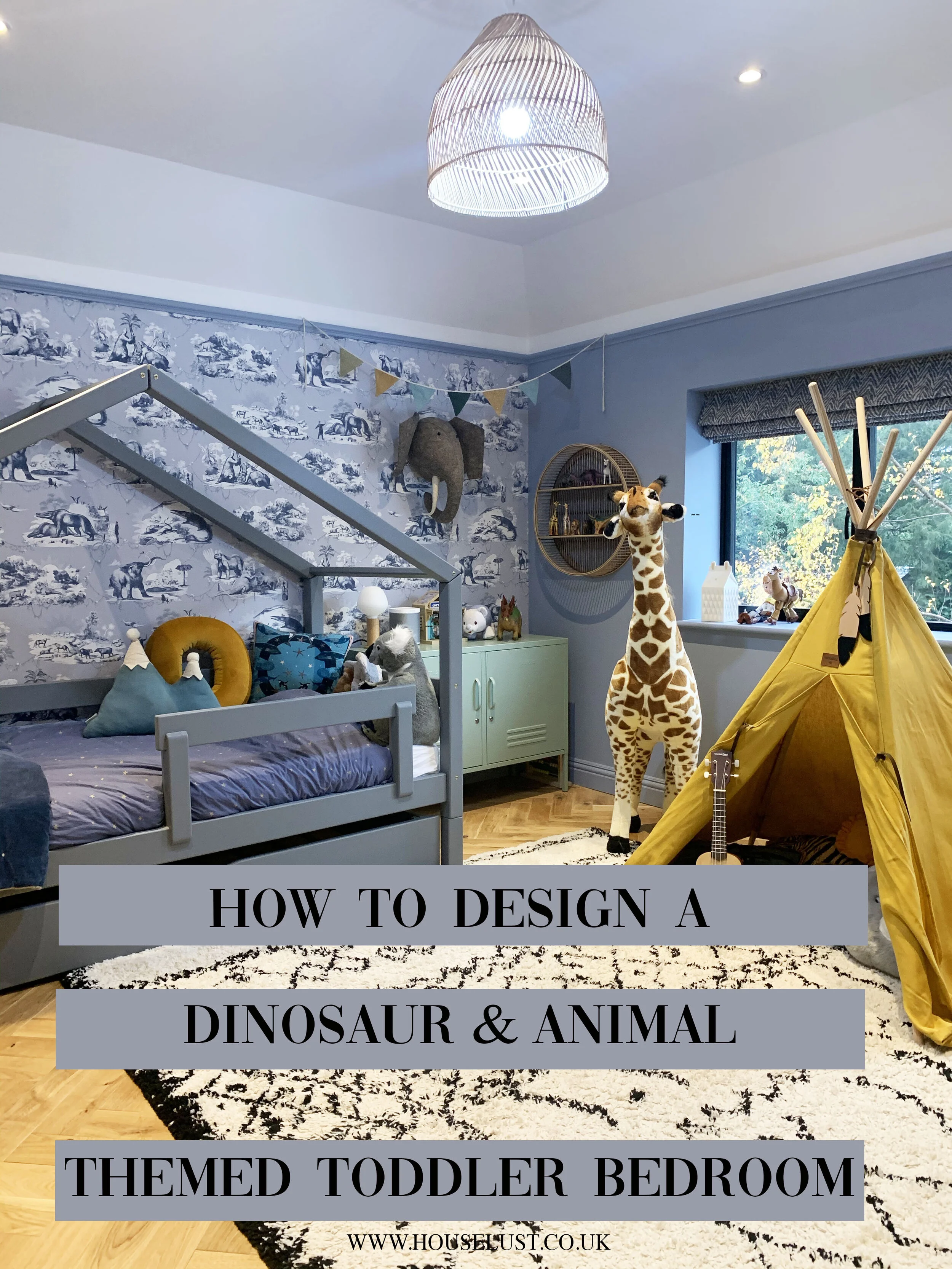 OTIS' DINOSAUR TODDLER BEDROOM — HOUSE LUST