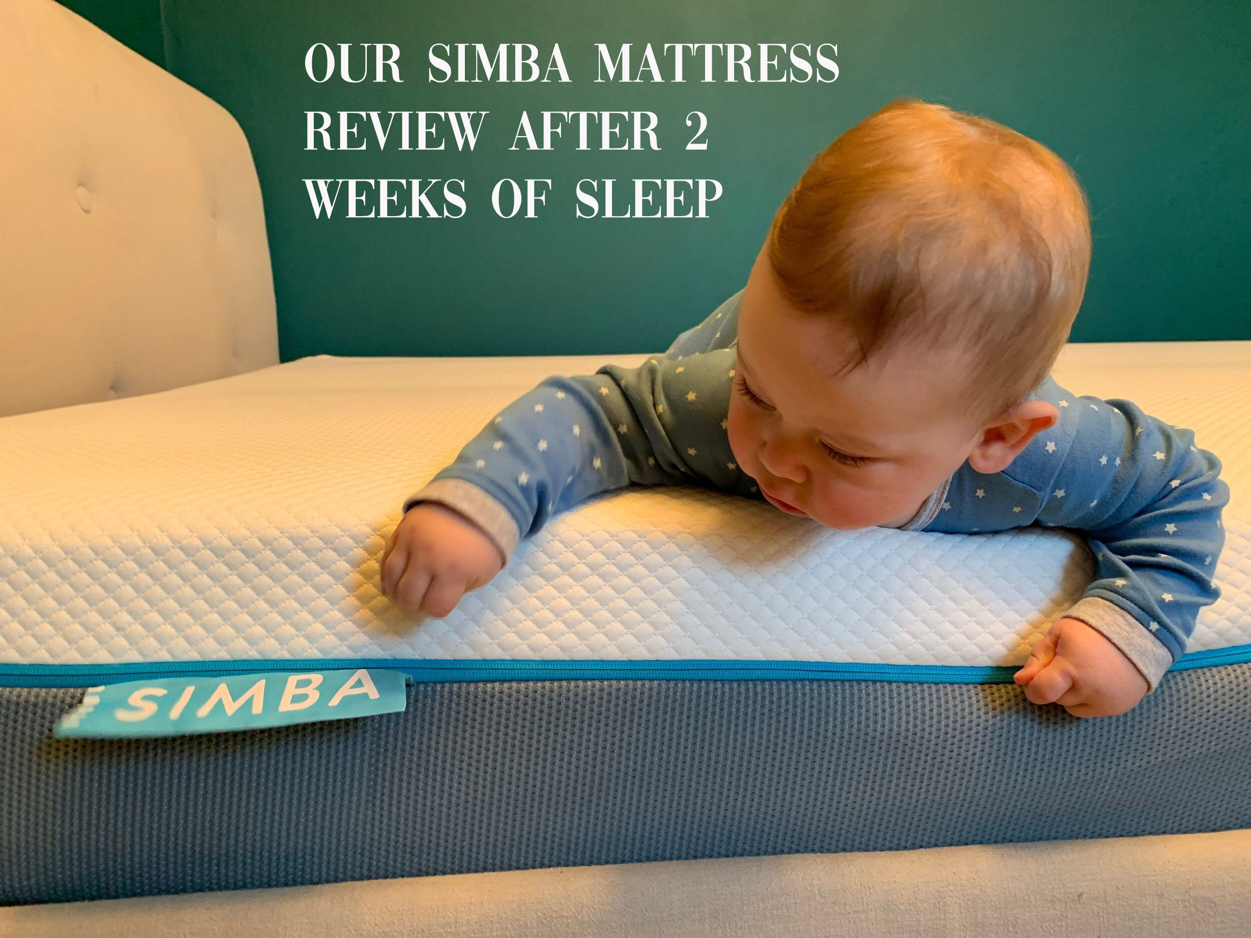 simba super king mattress weight