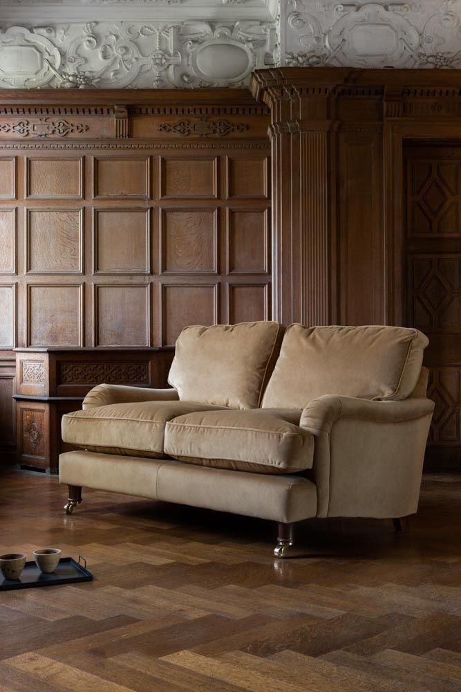 Perfect Velvet Medium 3-Seater Sofa