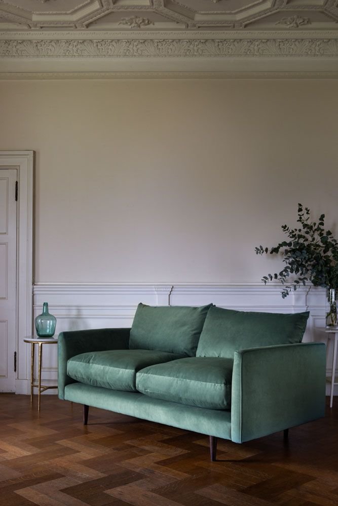 Fabulous Velvet Medium 3-Seater Sofa