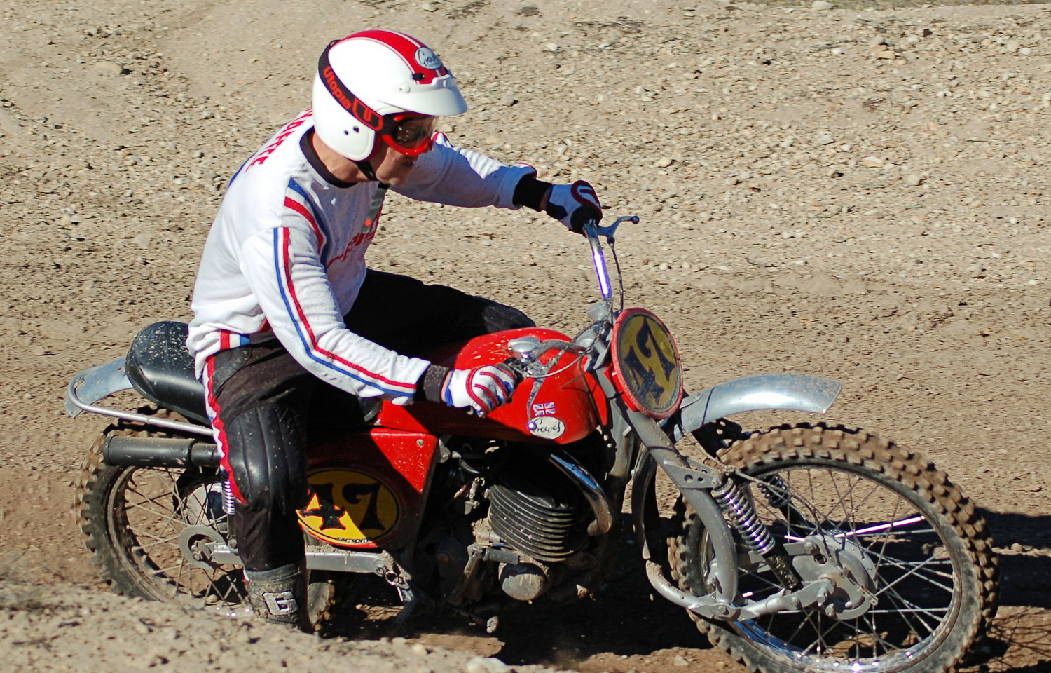 vintage suzuki motocross jersey