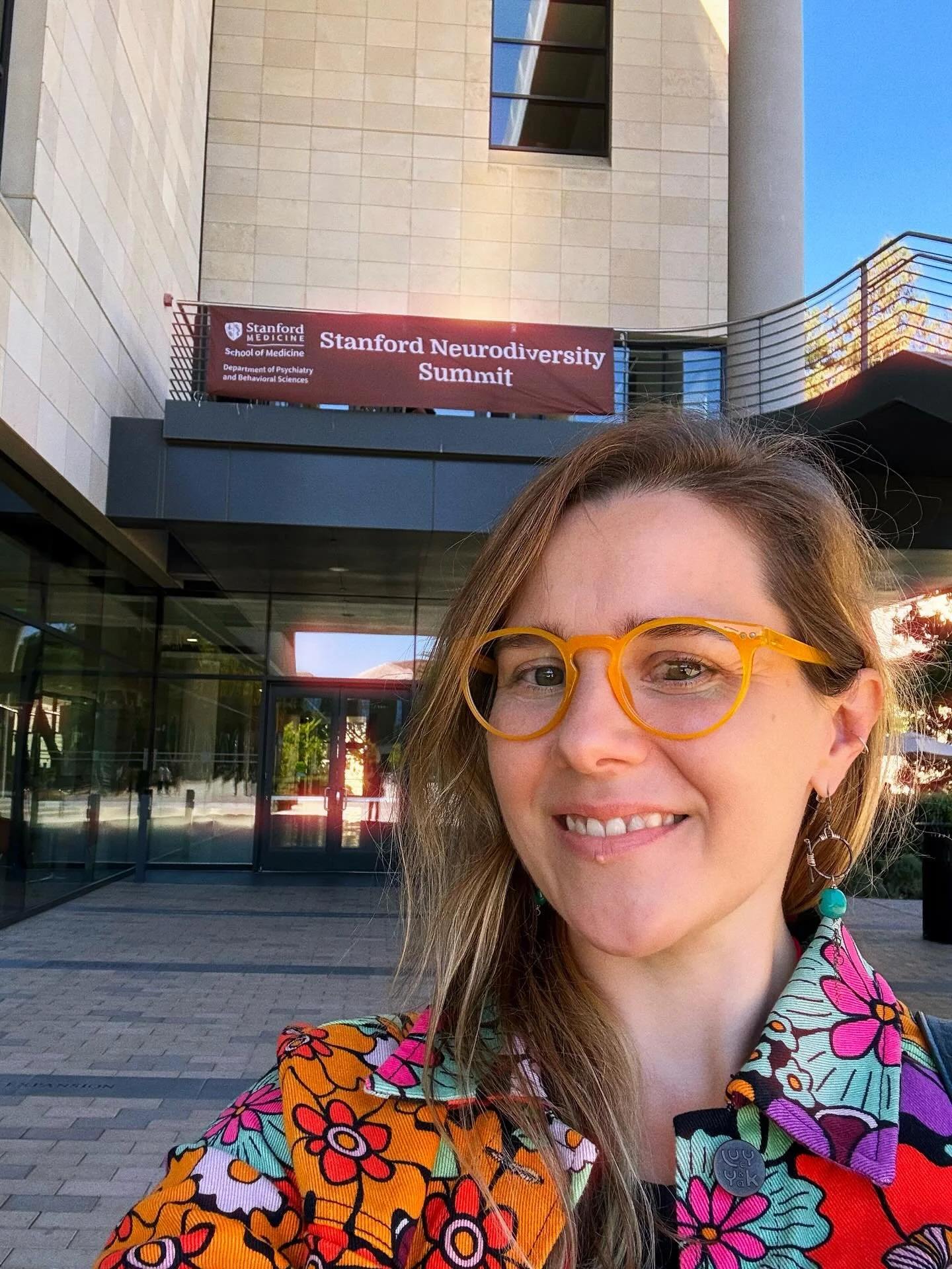 Overwhelmed with joy - and depleted of dopamine 😂 - after 2 beautiful weeks in CA cradling my baby niece, meeting new colleagues, visiting with so many of my all-time favorite people, and sitting with the ND community at Stanford Neurodiversity Summ