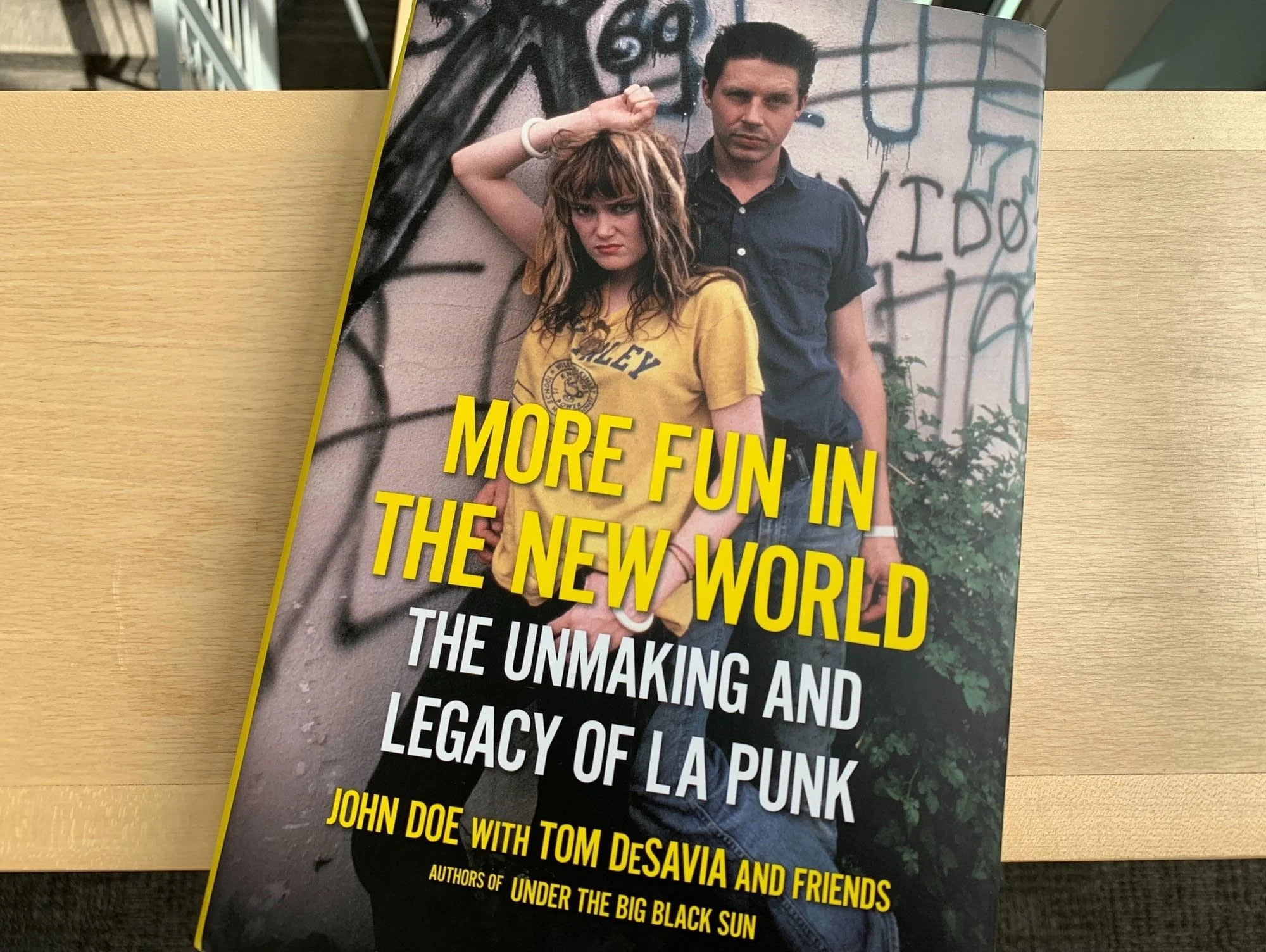 "More Fun in the New World" Book - Hardcover, signed by JD