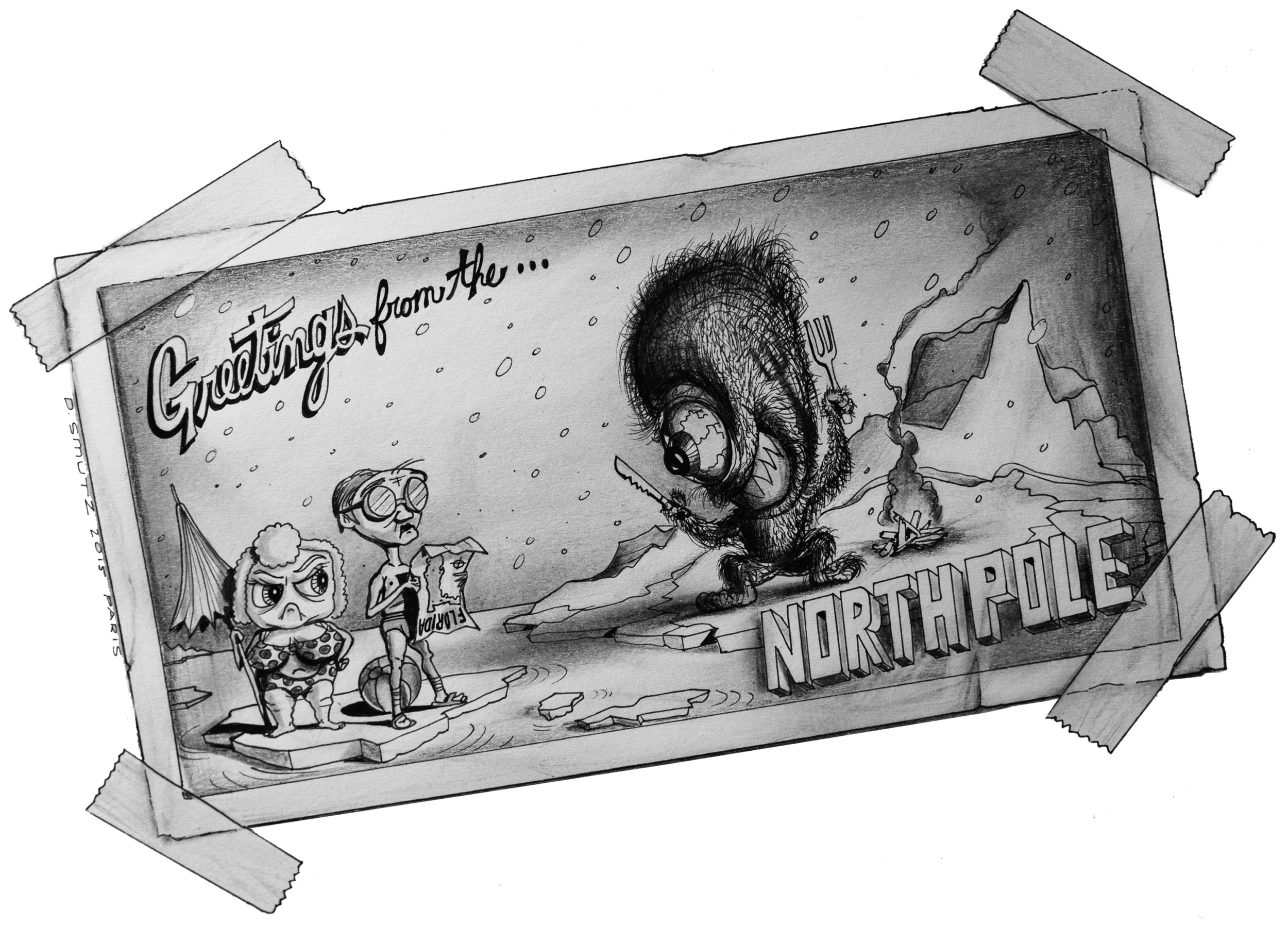Greetings From (the Dark Side of) the North Pole