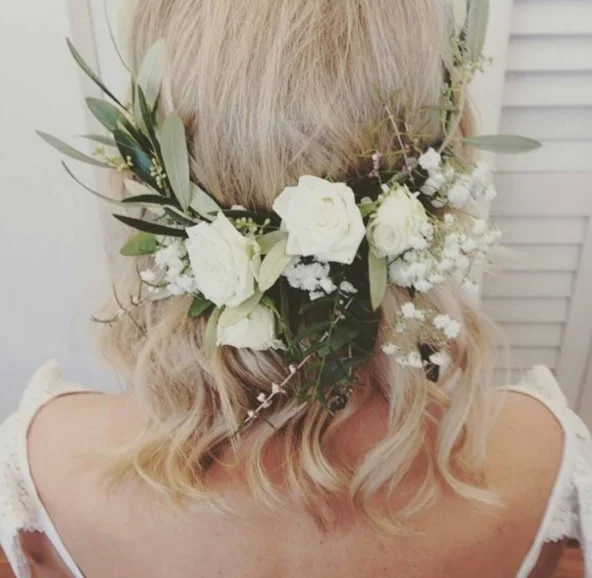 How To Make A Floral Head Garland