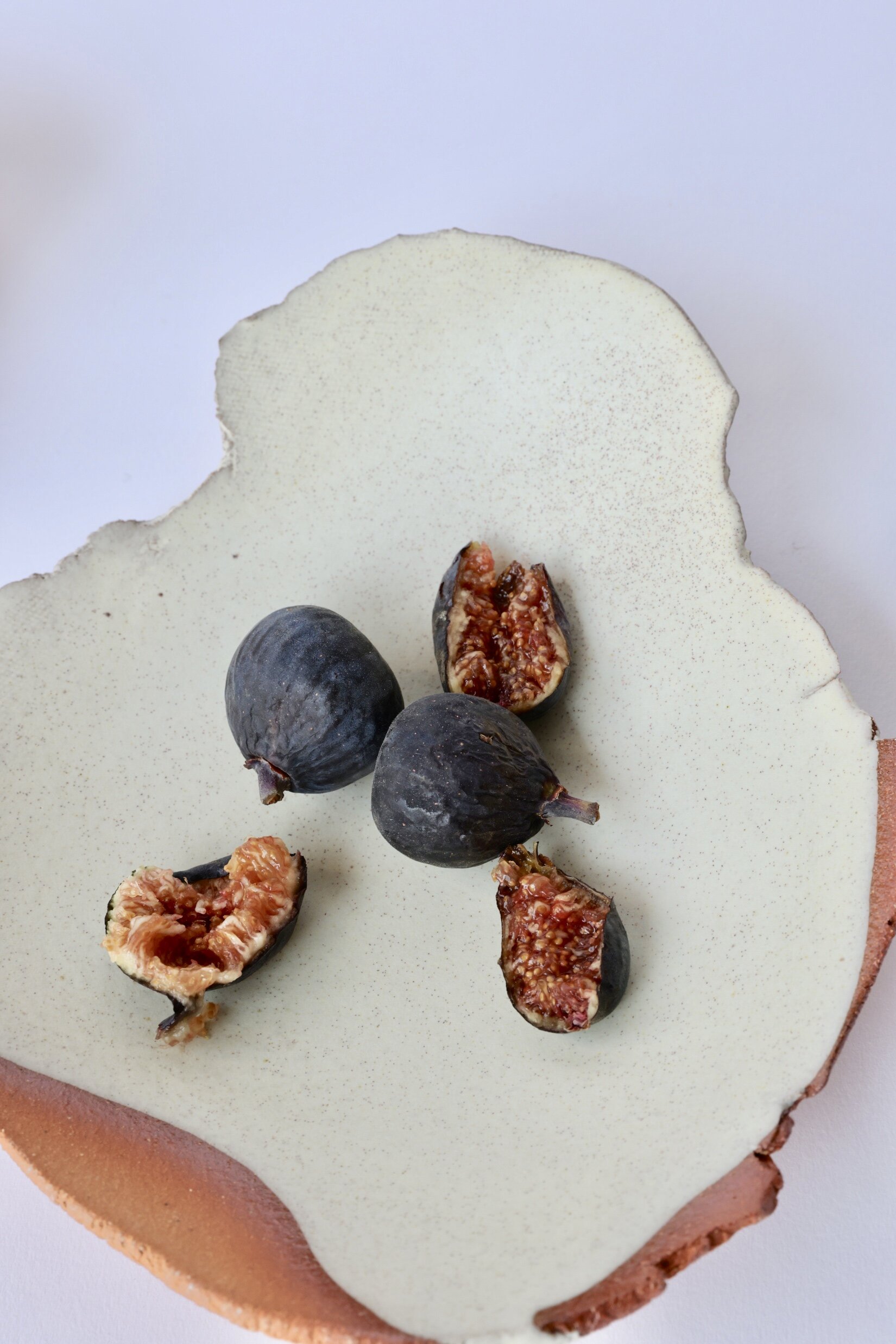 raw edge ceramic creamt oat natural ceramic bowl earth and element