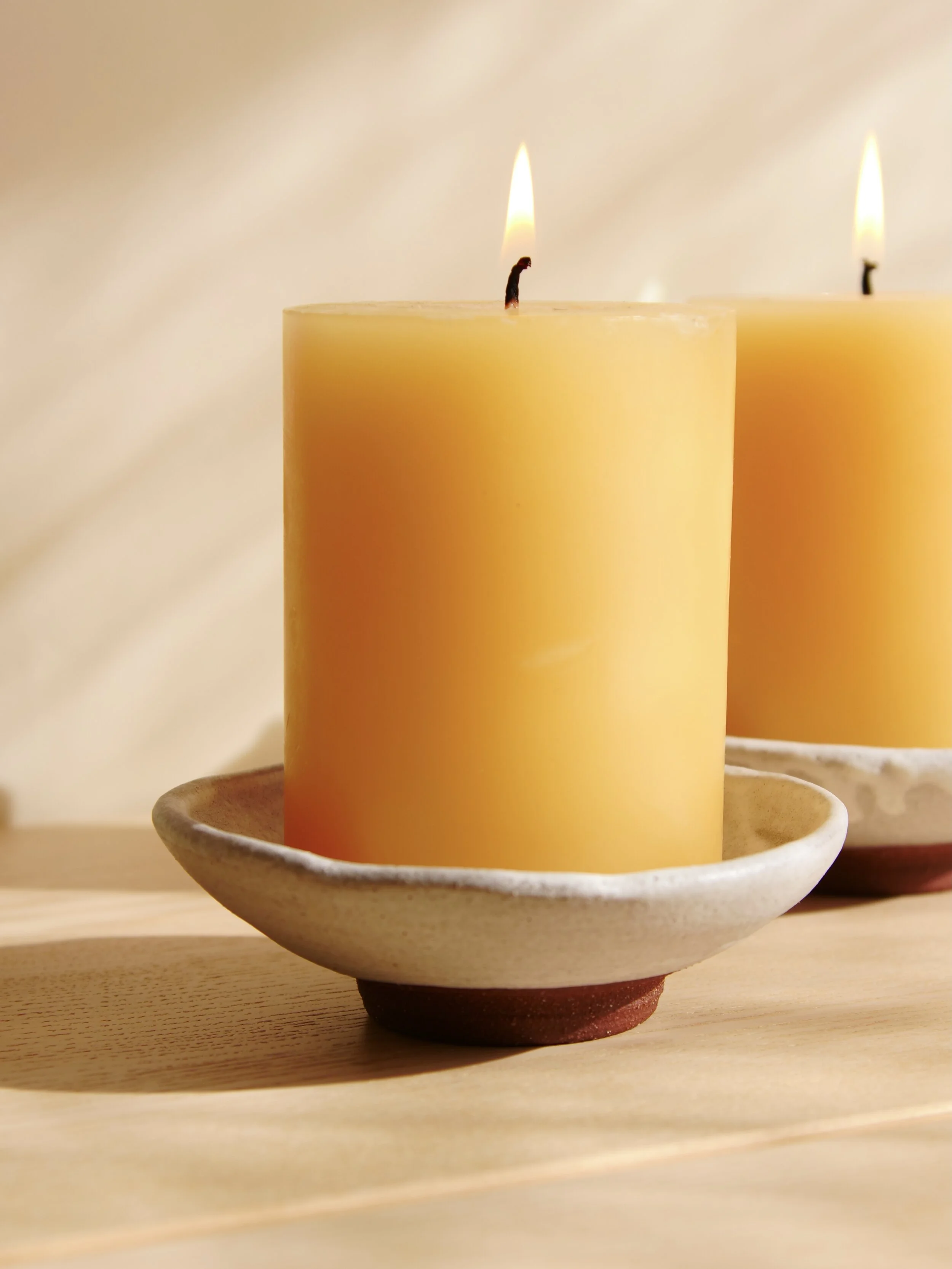 Candle Dish, set