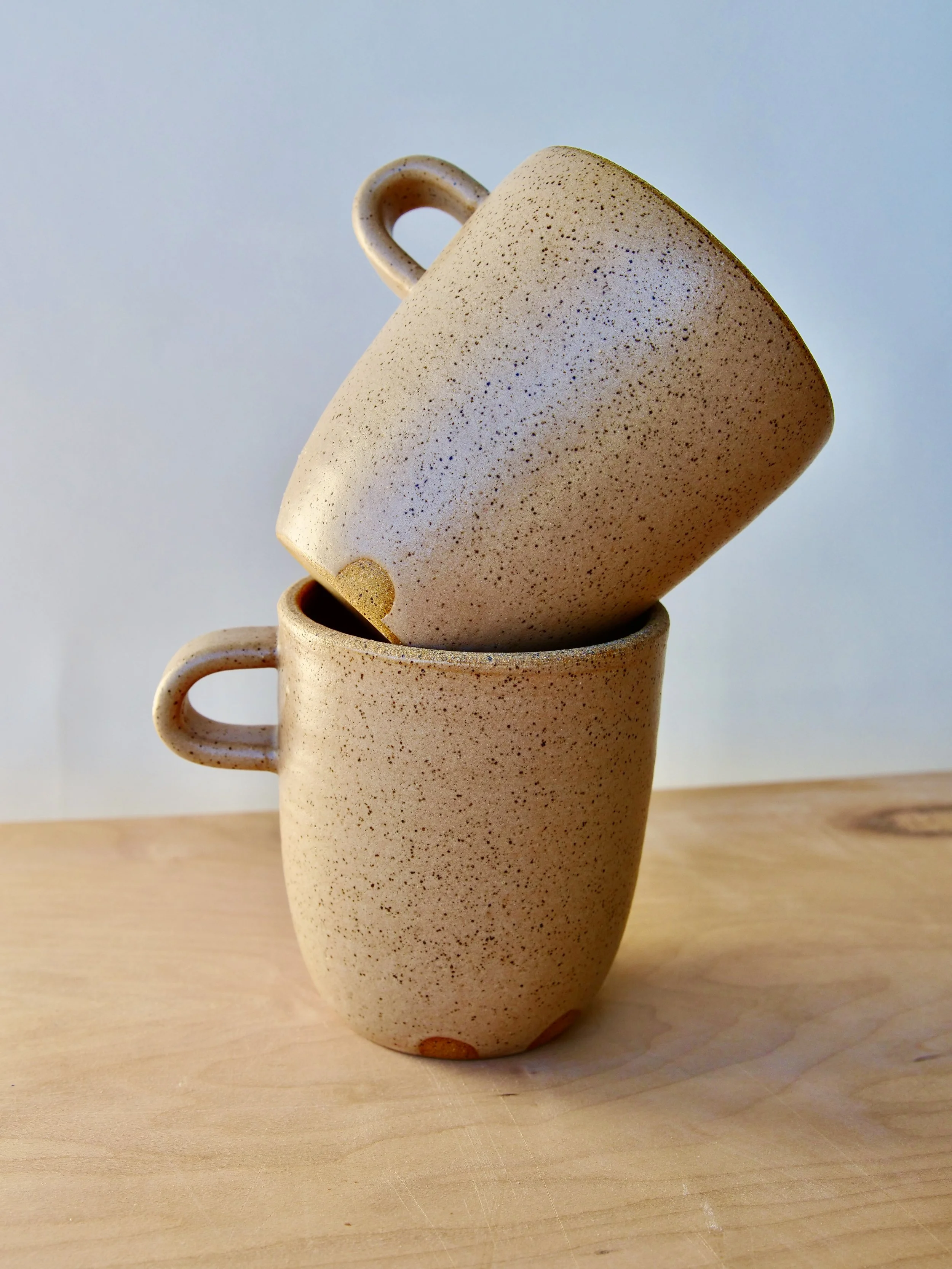 Large Mug, Oak