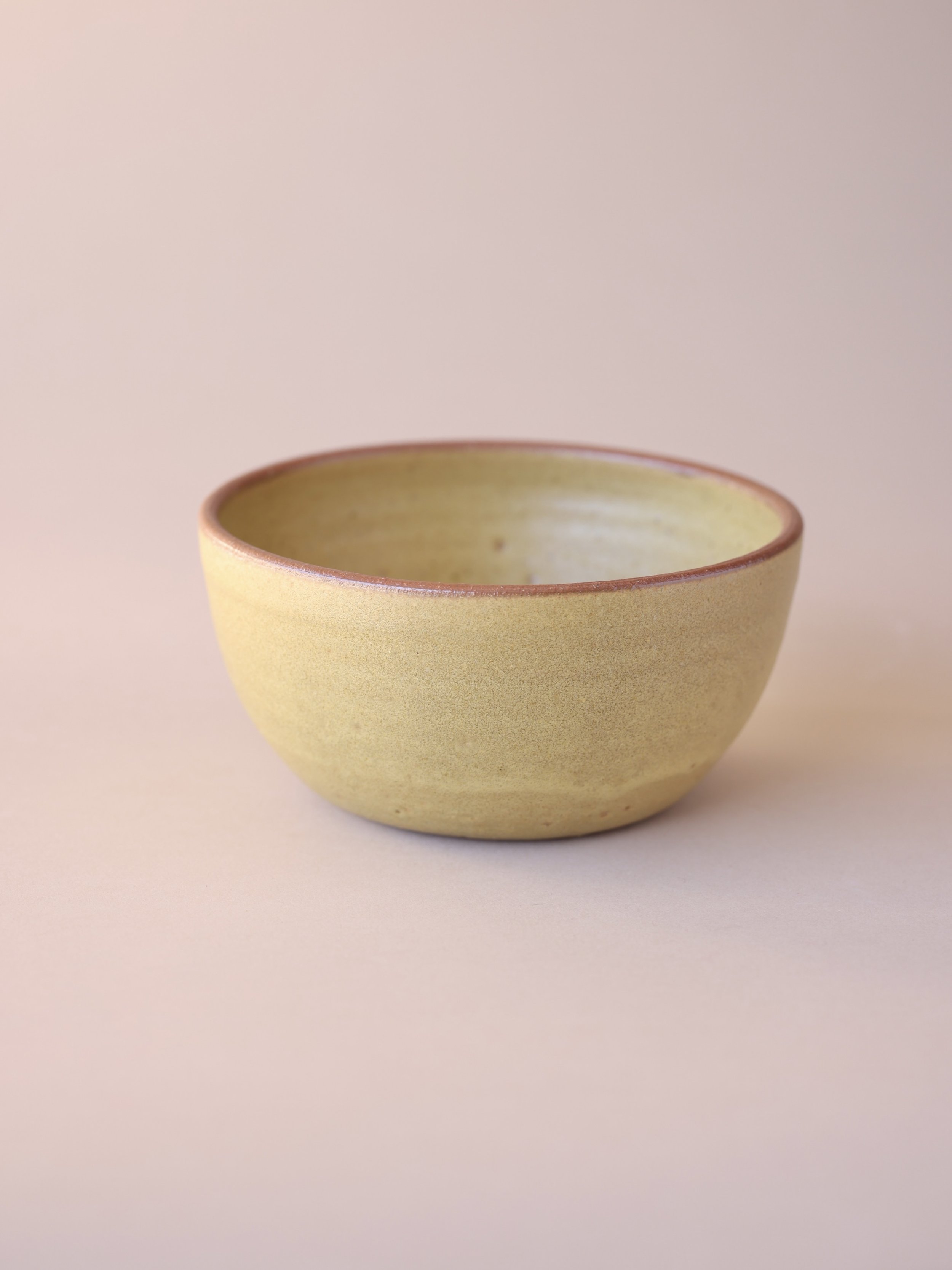 SMALL BOWL OCHRE