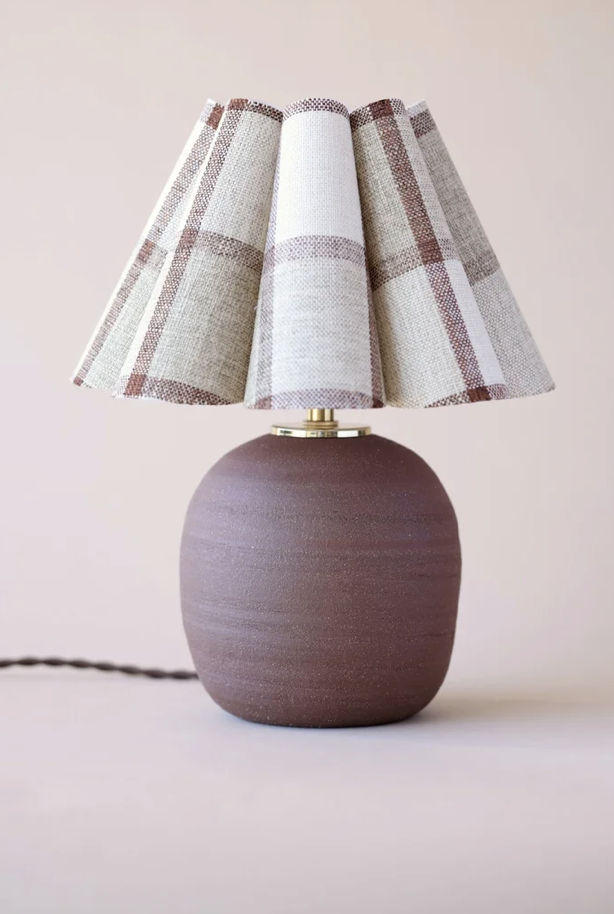 Plaid Lamp