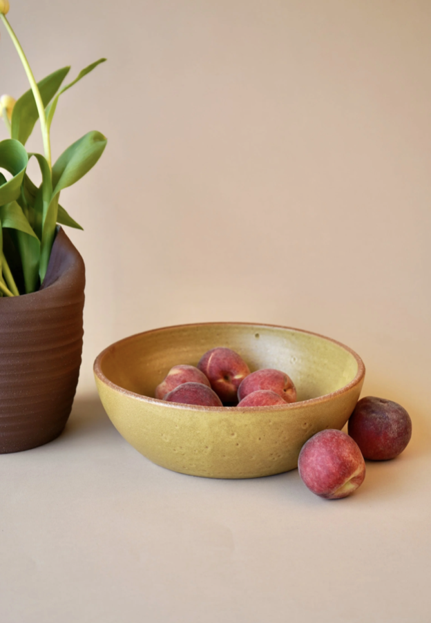 Large Ochre Bowl