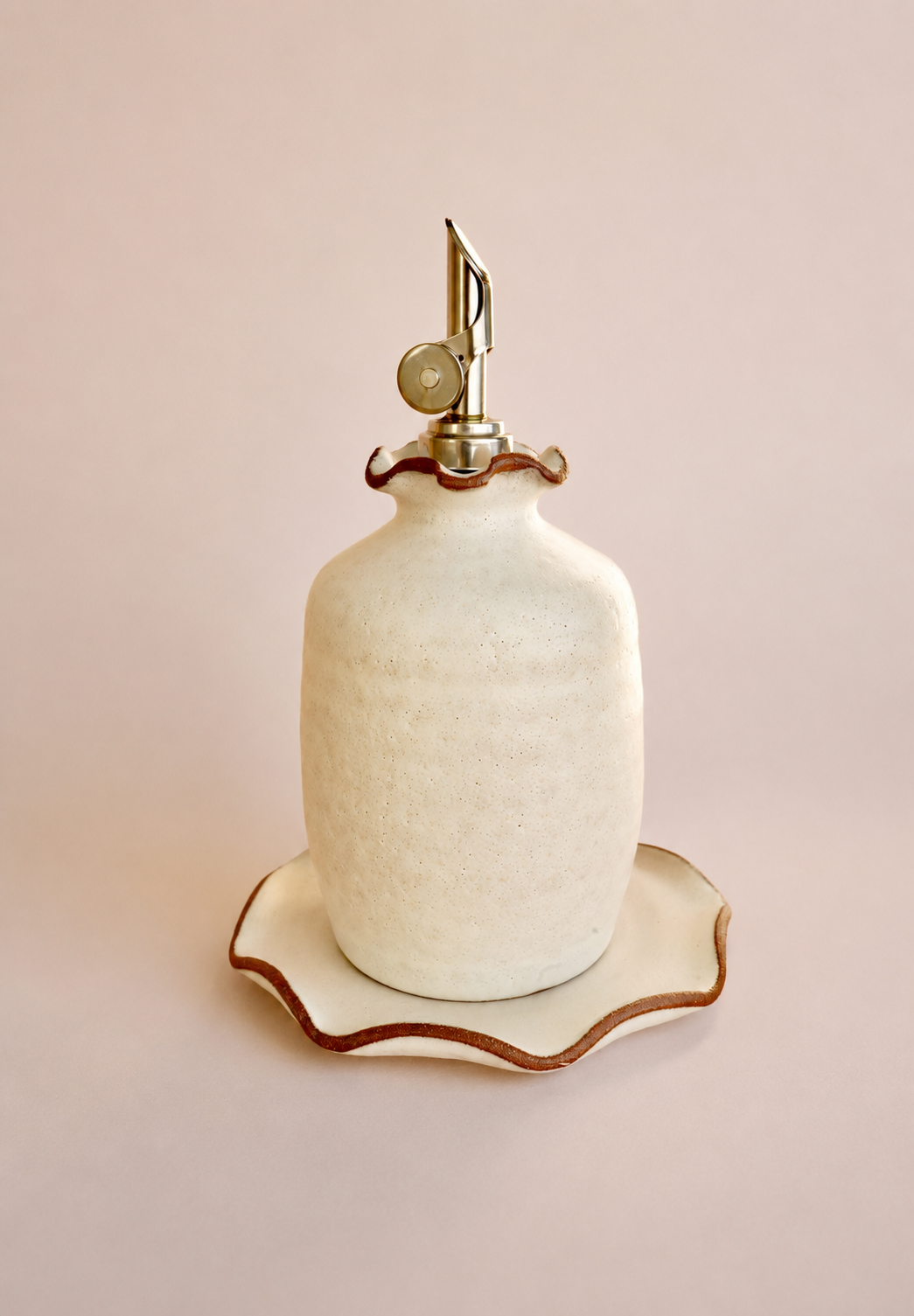 Ruffle Oil Cruet