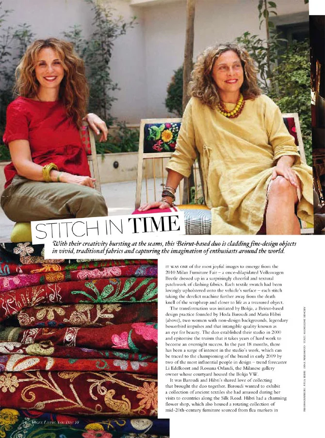 A Stitch in Time: Bokja Design