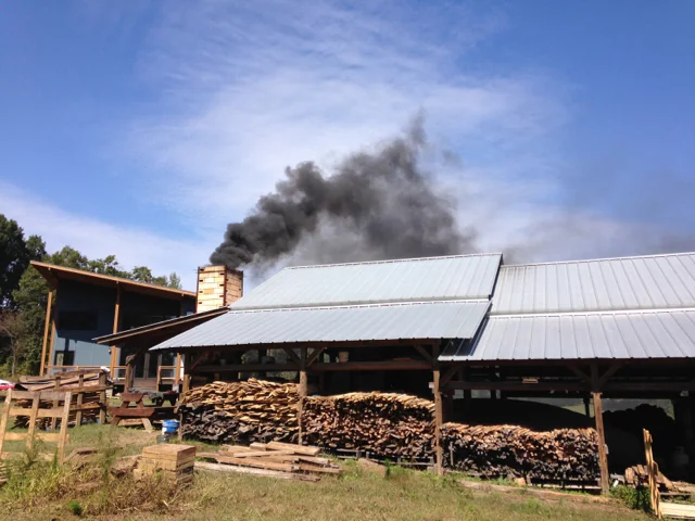 Wood firing