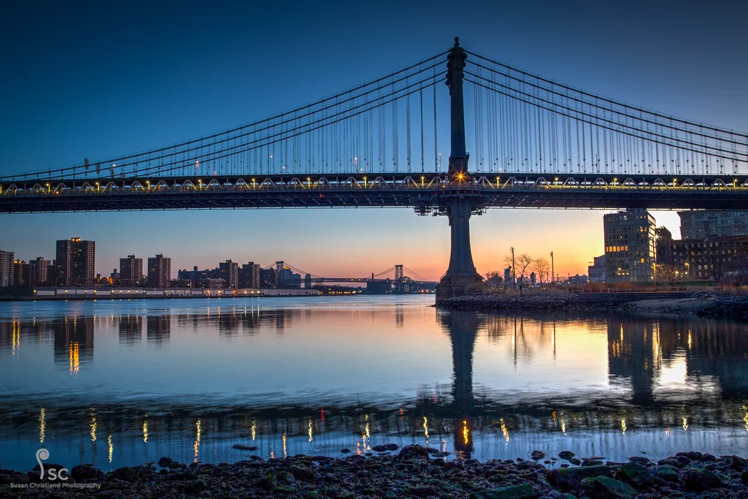 Manhattan Bridge at Dawn II
