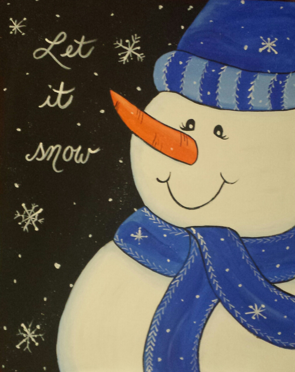 Let it Snow (Blue)