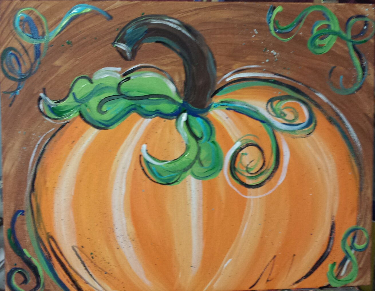 Quirky Pumpkin