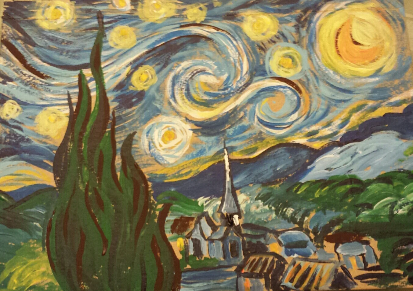 Starry Night (An Ode to VanGogh)