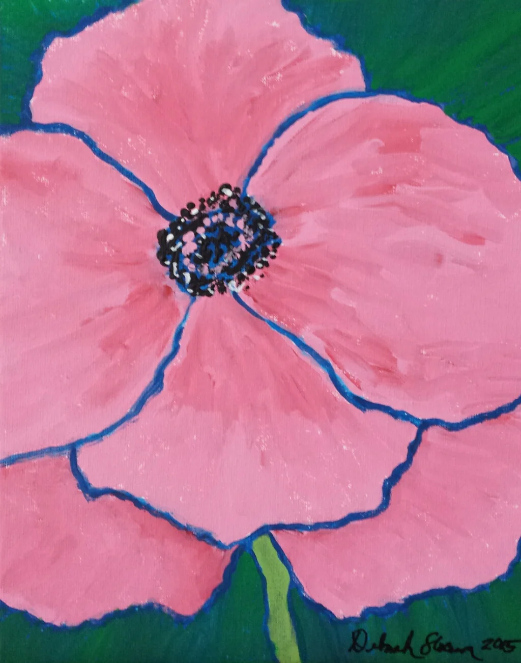 Pink Poppy Closeup ***