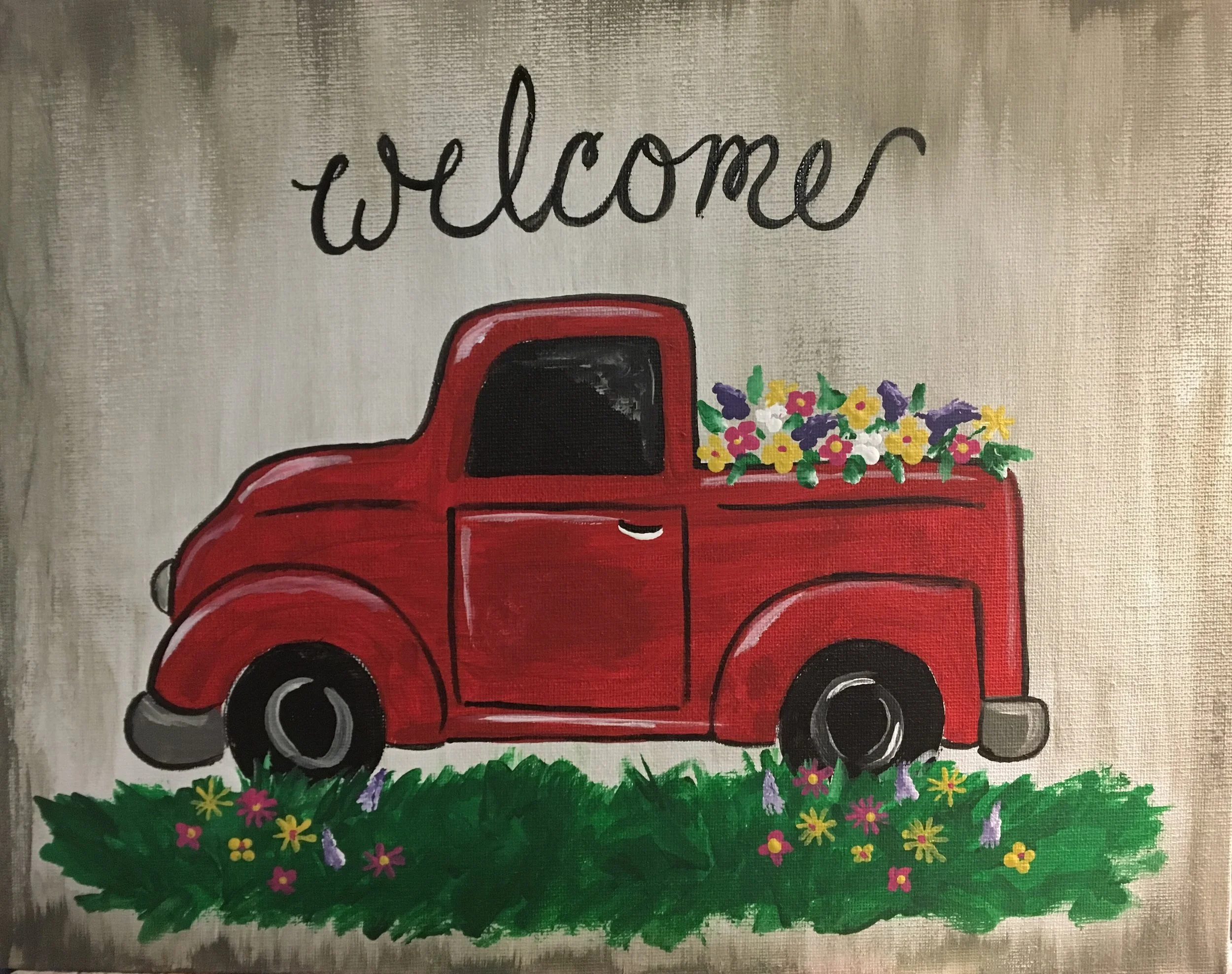 Spring Delivery Truck
