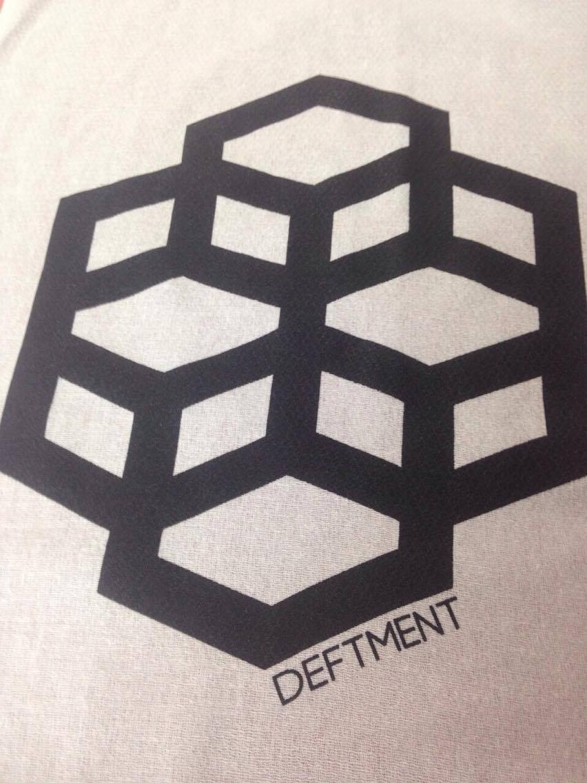 Rejected Test Print 2- The text was too thin and did not match what we wanted.