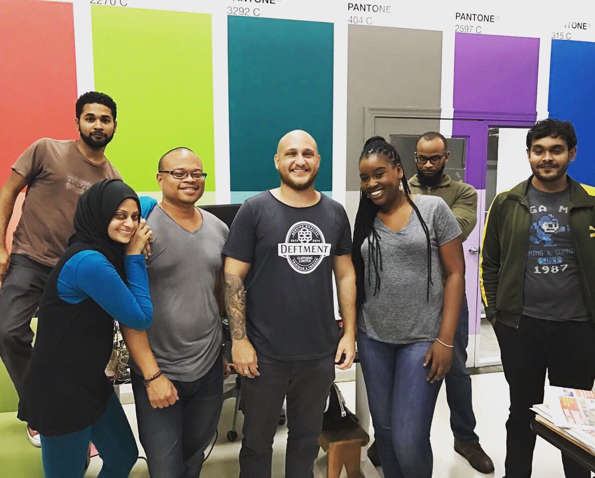 Last photo with some of the McCann Ideation team