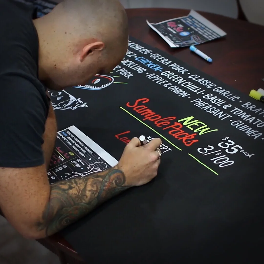 How I Started Doing Chalkboard Art