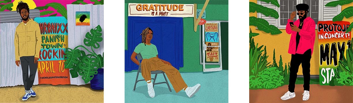 reggae-illustrations