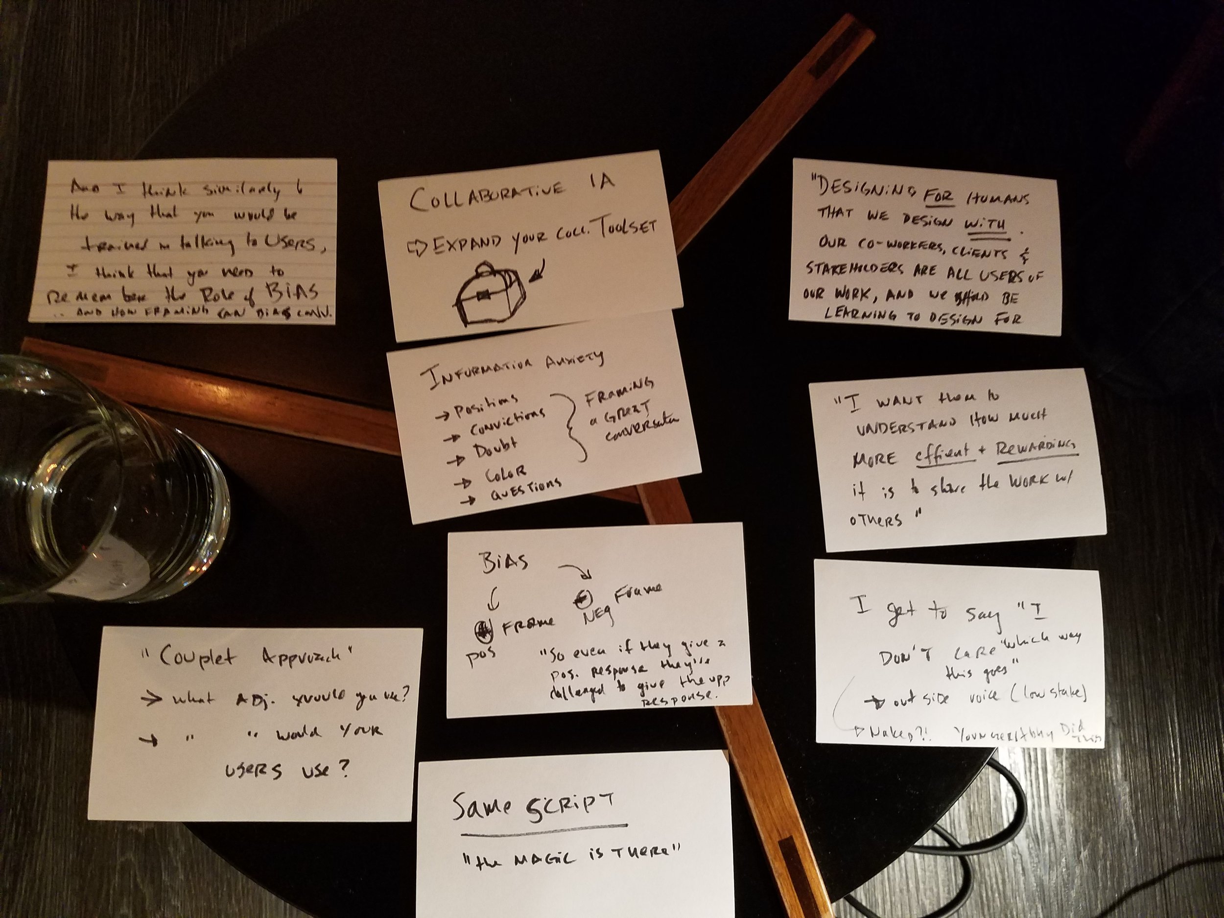 Designing a conversation for the Podcast