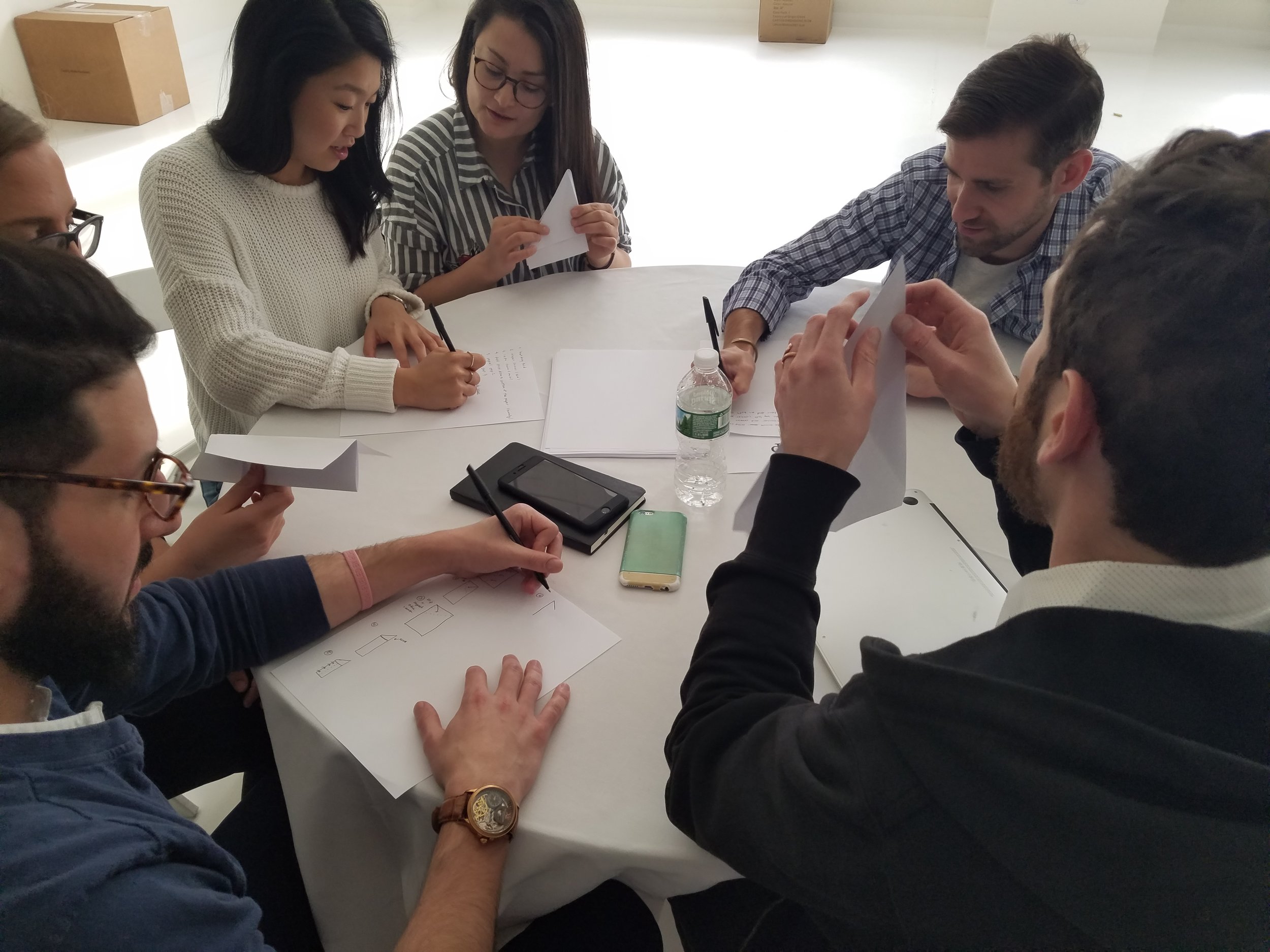 A communications style workshop using Origami