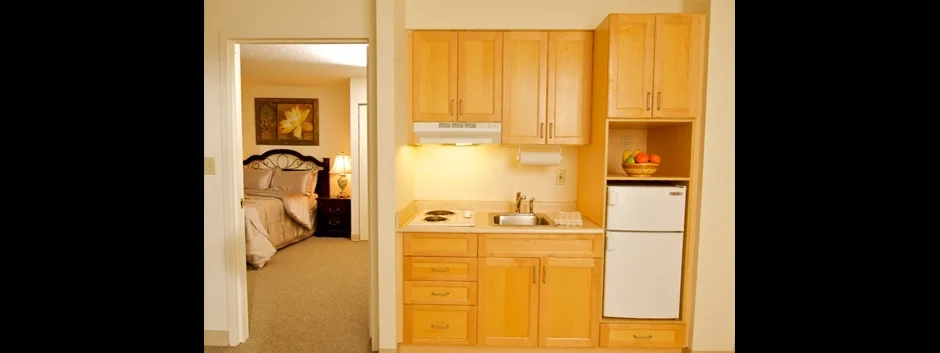 Apartment kitchen view