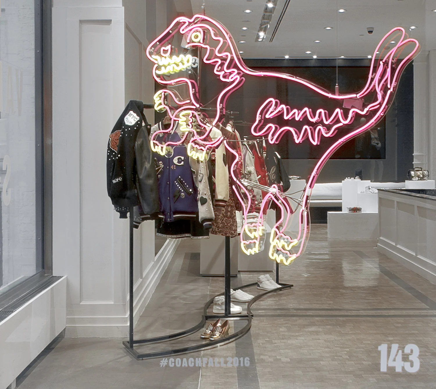 COACH SOHO Varsity pop up - 2016