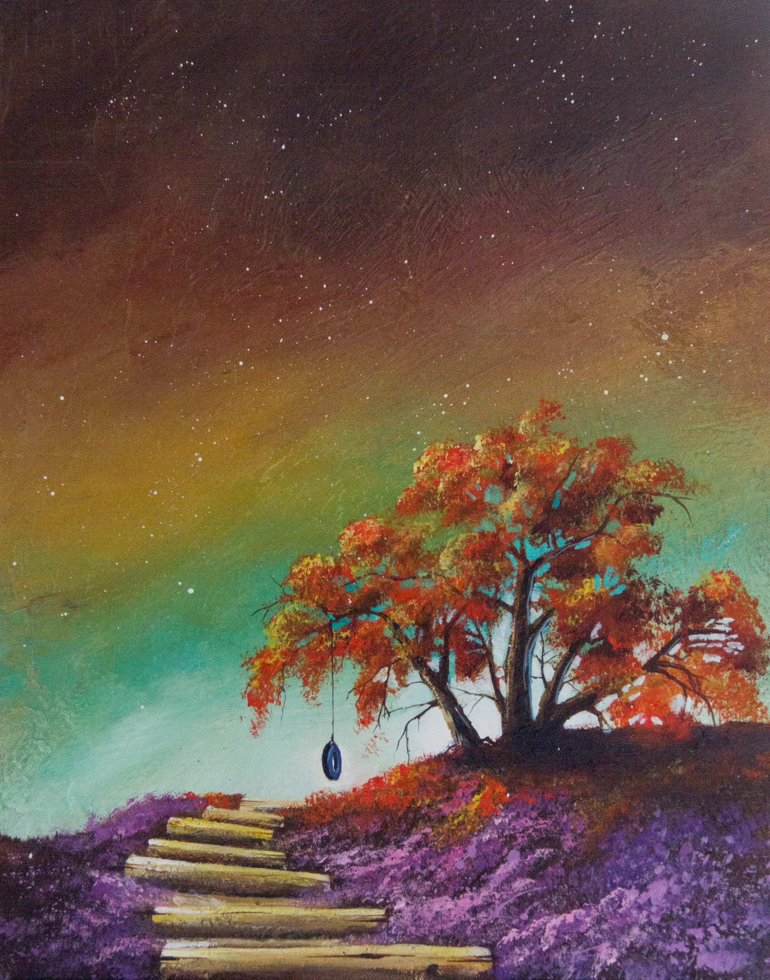 The Sweet Spot-Happy tree series acrylic on canvas painting.jpg