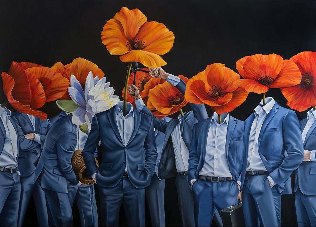 william higginson surrealism painting poppy suits a zero game for some web.jpg