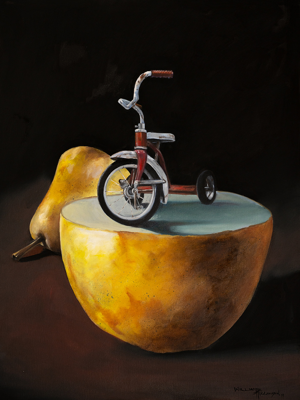 Pyriforma incubandi tres wheeler surrealism oil painting william d higginson.jpg