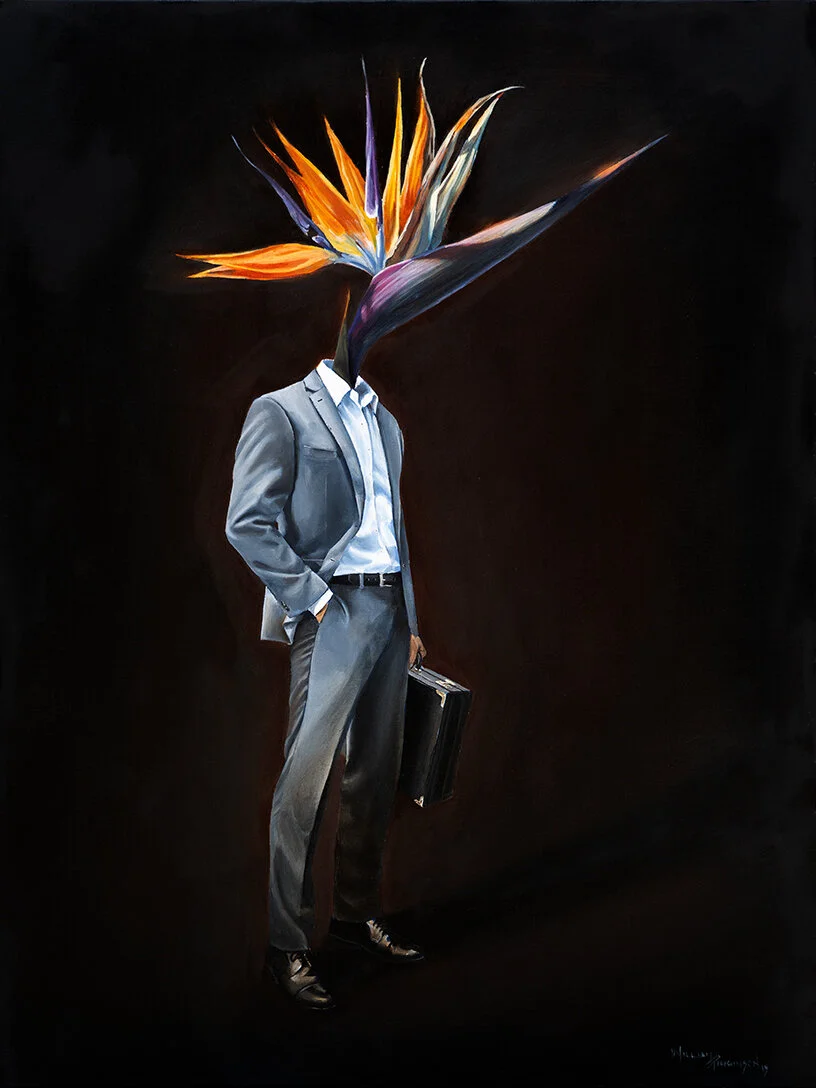 Limited Edition Print - "Rico Strelitzia, Esq."