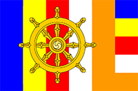 Buddhist_flag_with_Dharma_wheel badge.png