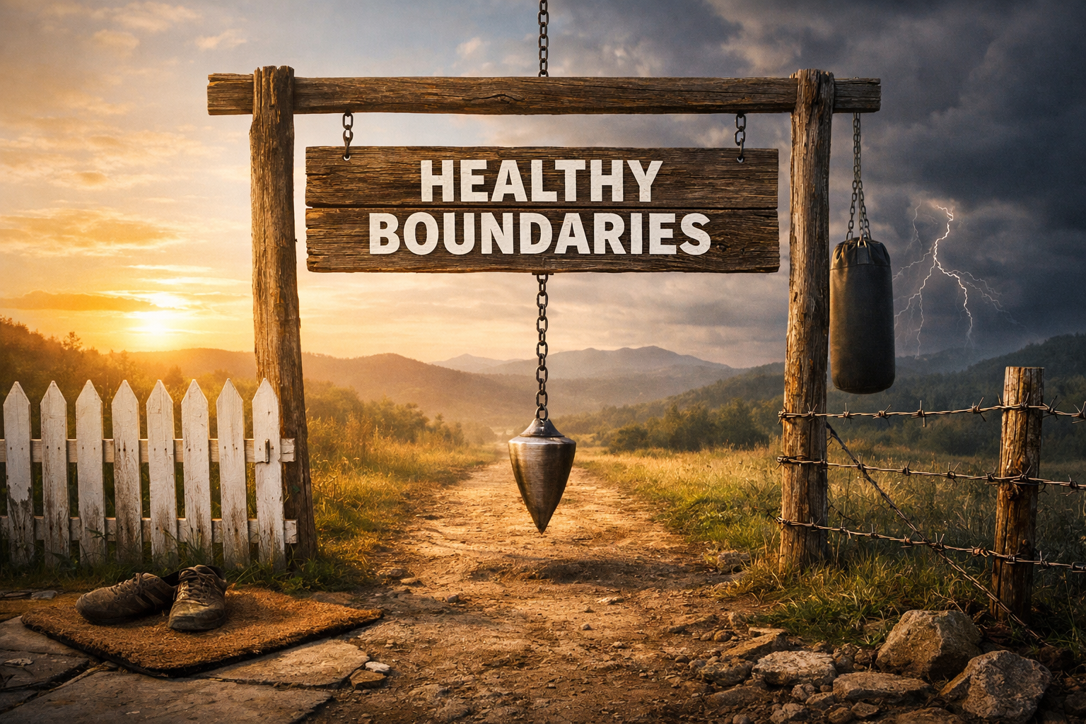 Healthy Boundaries - Living in the Middle of Sanity 