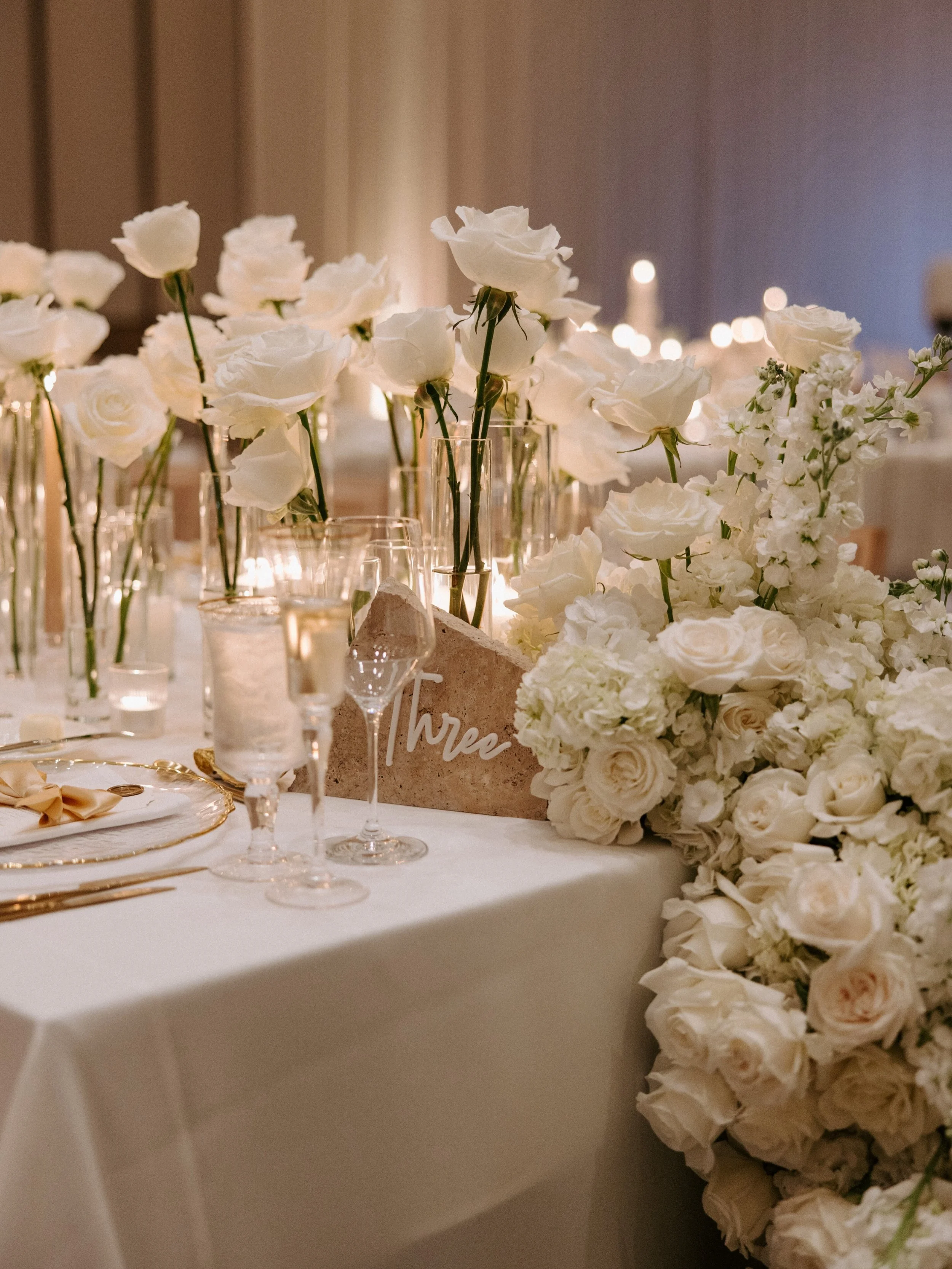 In case you needed elegant + romantic reception inspo for your all white color palette, I&rsquo;d say this is the goal 🤍🥂 

#weddingreceptiondecor #destinationweddingphotographer #2026bride #2027bride destination wedding photographer, st Regis long