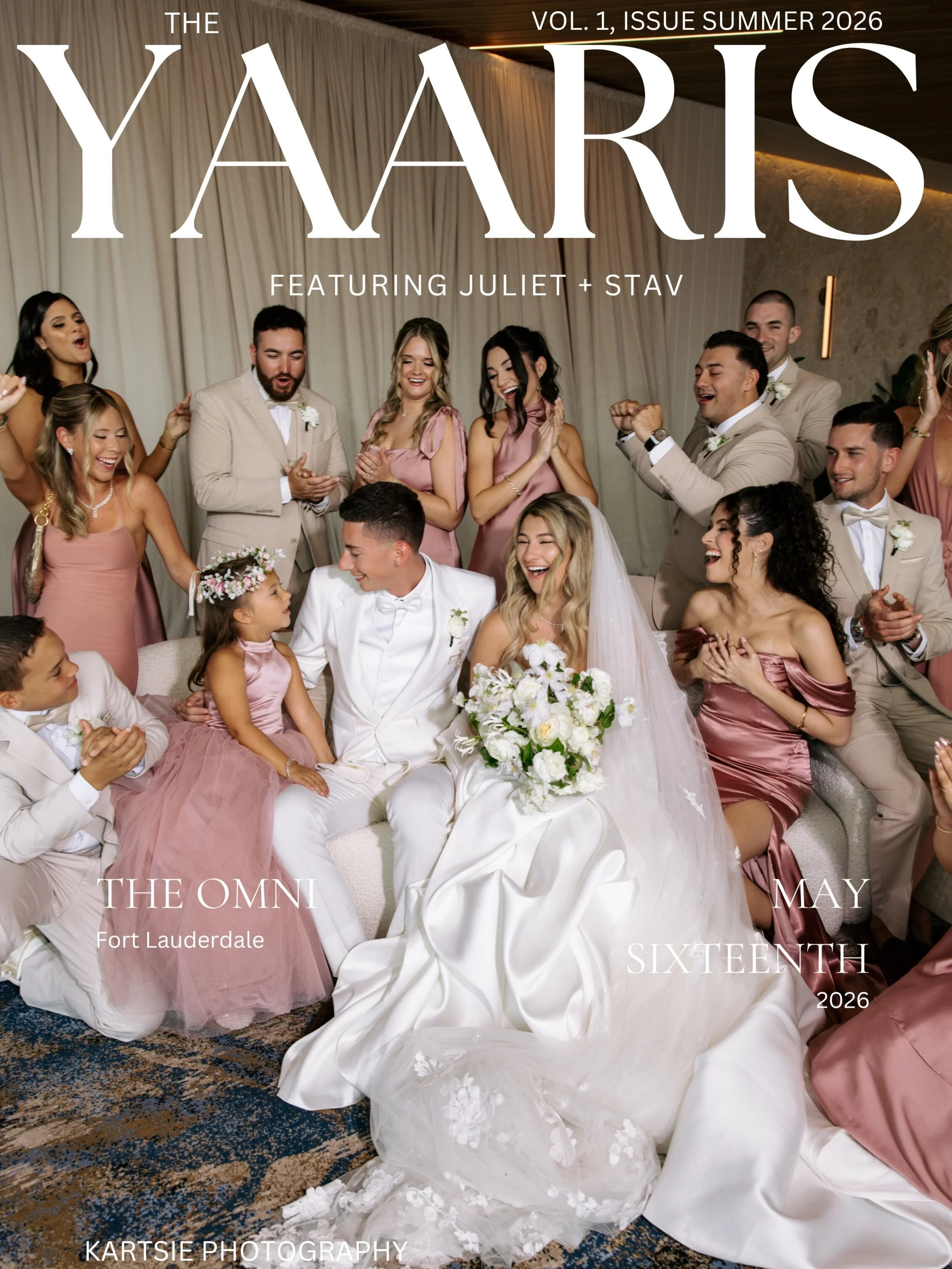 Kartsie weddings deserve to be on the cover&hellip;so we made one 📸 Welcome to the front page, Vol. 1 

A Kartsie Couple exclusive, magazine covers delivered with your gallery! Just for fun to post, print and frame!

#destinationweddingphotographer 