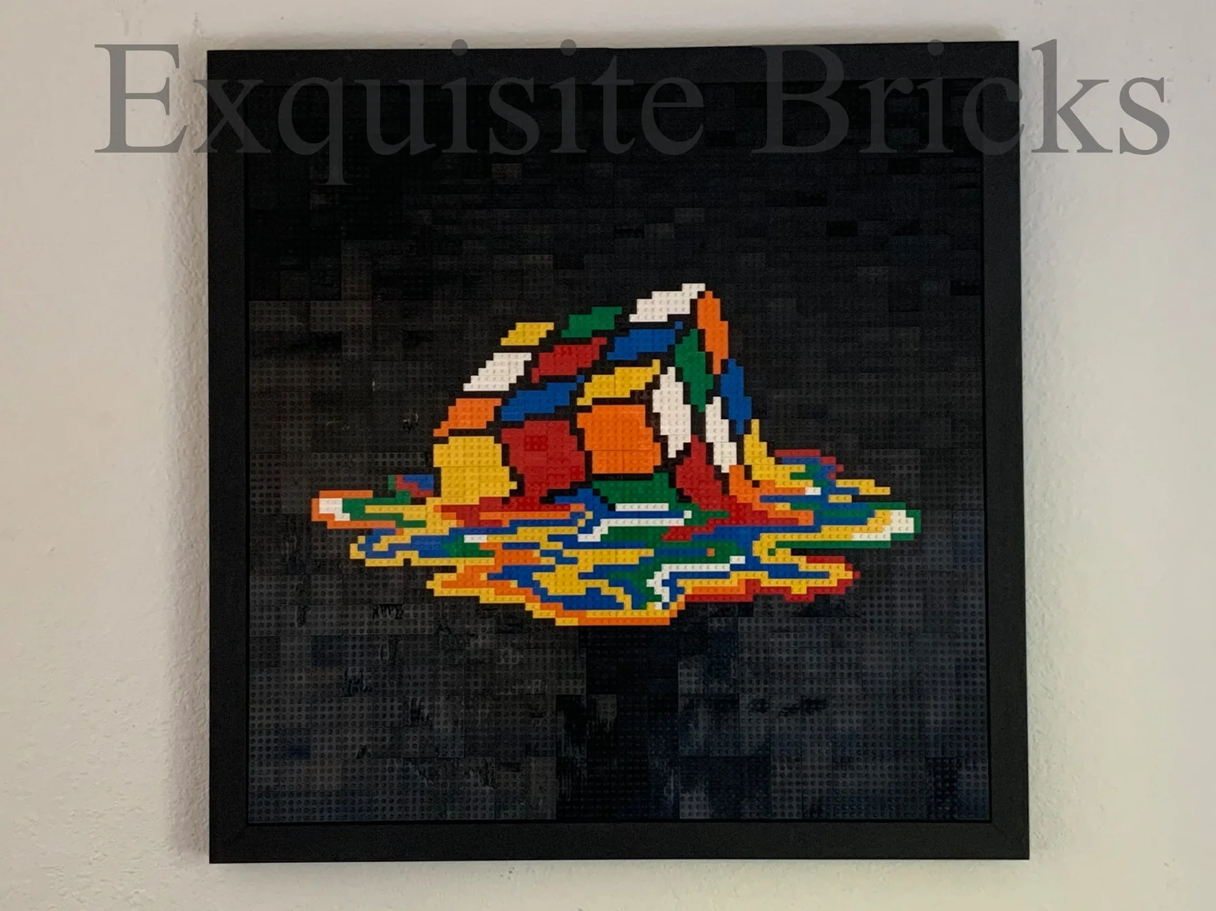 Melted Rubix Cube: 30"x30" - 7 colors (Copy)