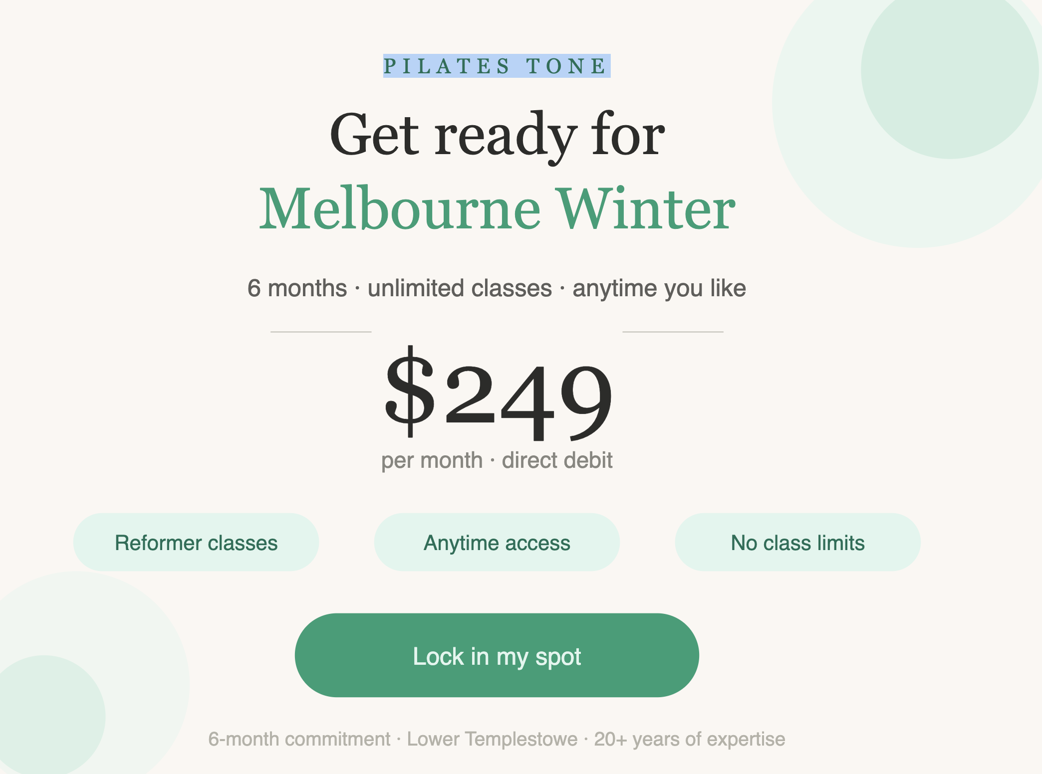 unlimited membership